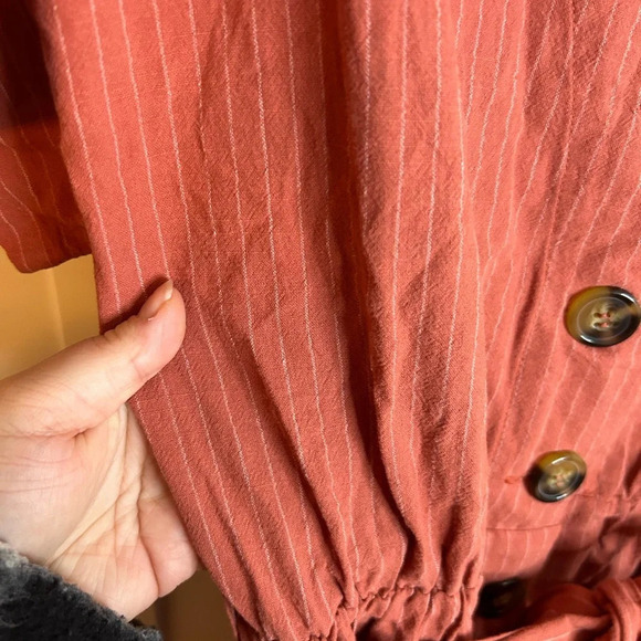 NWT HYFVE BUTTON FRONT JUMPSUIT - Picture 5 of 5